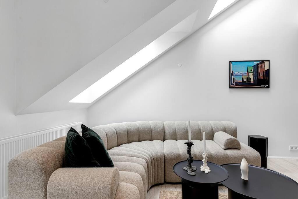 Luxury Penthous - 3 Bedroom - 2 Bath - Freeparking - Downtown Reykjavík Exteriör bild